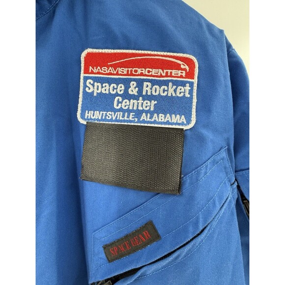 NASA US Space Camp Blue Astronaut Flight Suit Huntsville AL  Size Adult MEDIUM - Picture 2 of 14